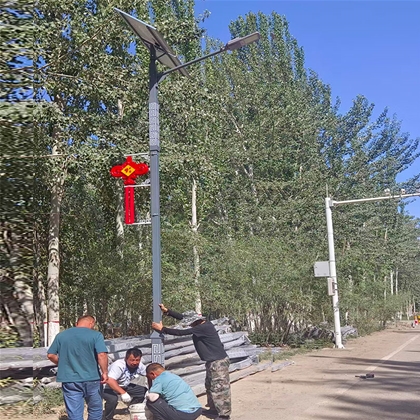 嘉峪关太阳能路灯安装